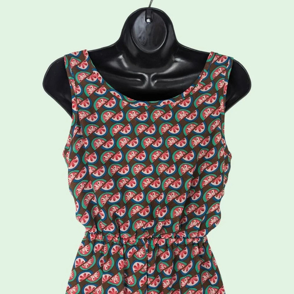 🍉Sleeveless Watermelon High-Low Dress - Picture 4 of 6